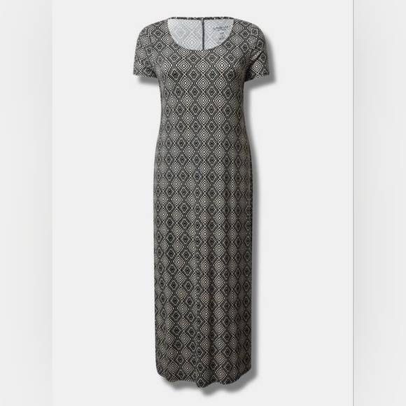 NWT | Torrid Maxi Super Soft Slit Dress | Size 1 - Picture 1 of 7